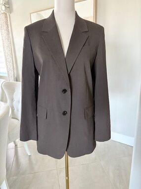 NWT Theory Blazer Coffee Good Crunch